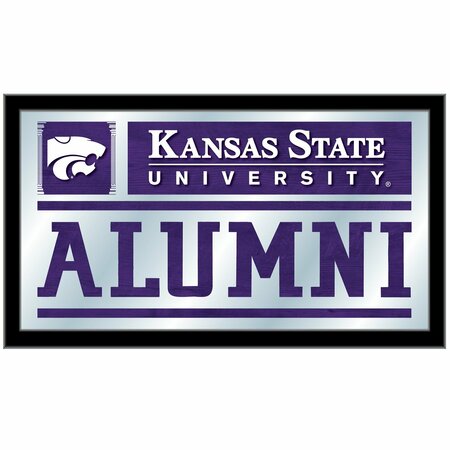 HOLLAND BAR STOOL CO Kansas State 26" x 15" Alumni Mirror MAlumKnsasS